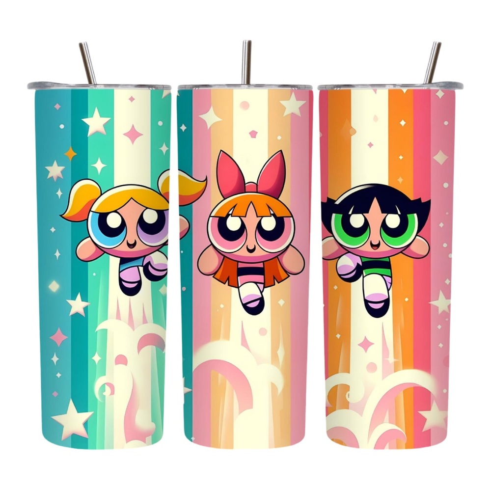 Powerpuff Girls Tumbler 20oz